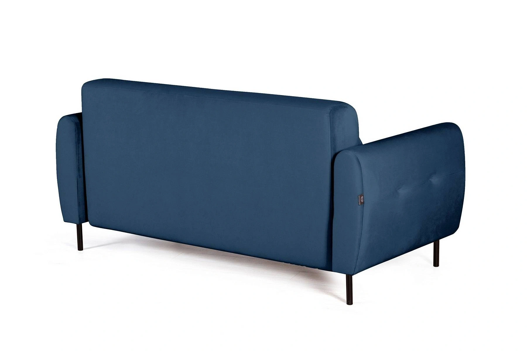 Siena диван-кровать прямой с подлокотниками, бархат синий 29 изображение Siena диван-кровать прямой с подлокотниками, бархат синий 29 фото