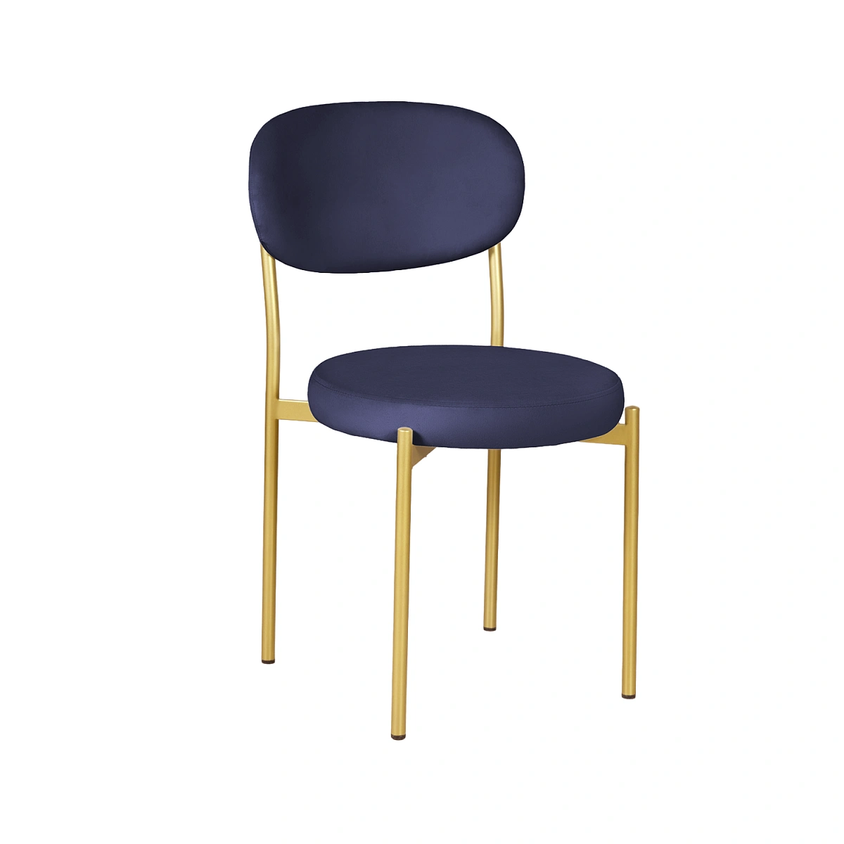 Стул Мейсон, комплект (2 шт), бархат 81 / опоры золото фото