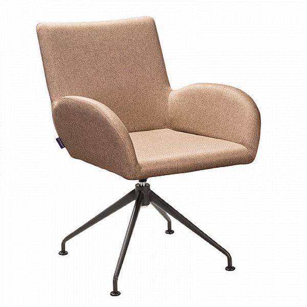 Кресло Henrik Spider, рогожка коричневый от производителя Top concept