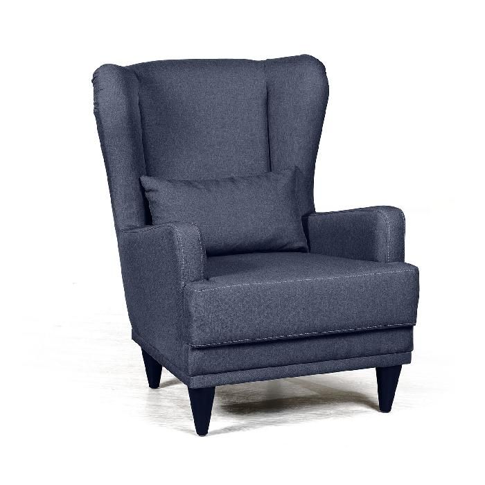 Кресло Juliet рогожка синий от «Топ концепт»