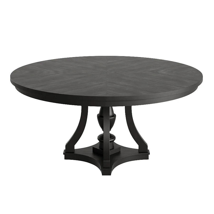 Стол Aspen 180, круглый, шпон изображение Стол Aspen 180, круглый, шпон фото