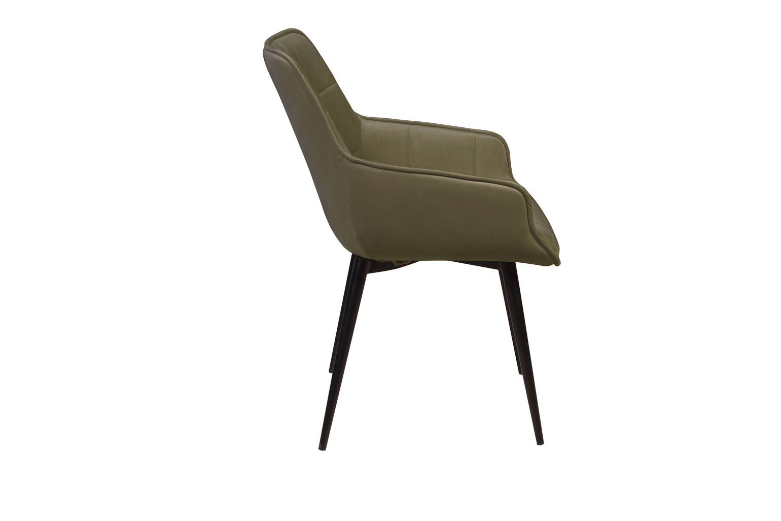 Стул с подлокотниками Capri комплект (4 шт), бархат matte 65 / опора конус изображение Стул с подлокотниками Capri комплект (4 шт), бархат matte 65 / опора конус фото