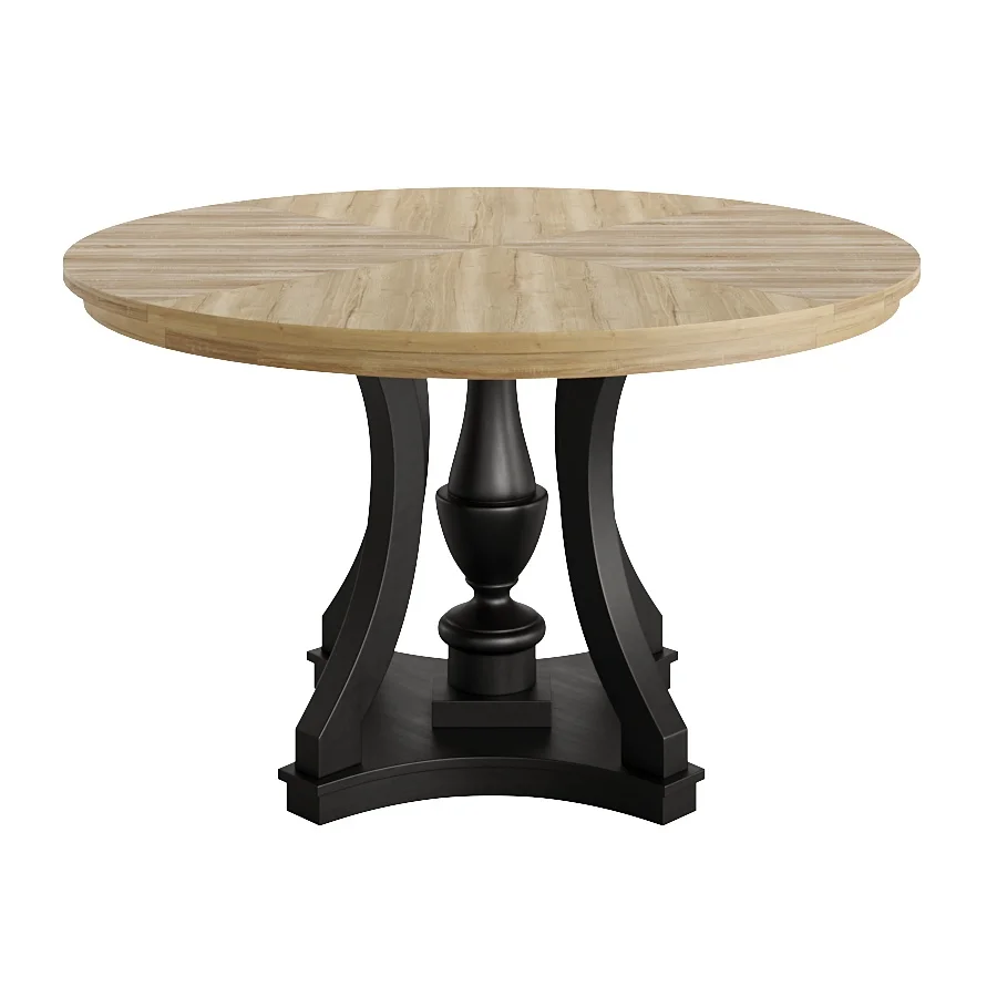 Стол Aspen 130, круглый, шпон изображение Стол Aspen 130, круглый, шпон фото