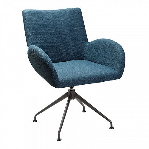 Кресло Henrik Spider, рогожка синий от производителя Top concept