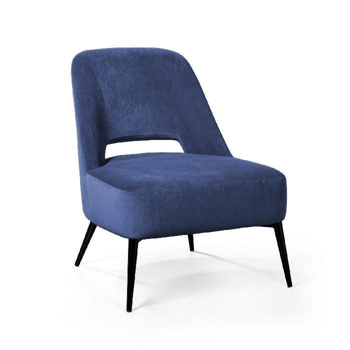 Кресло Dante, бархат синий 29 от «Топ концепт»