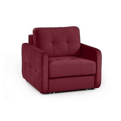 Karina-02 кресло-кровать велюр красный от Топ концепт