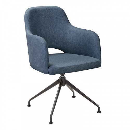 Кресло Ledger Spider, рогожка синий от производителя Top concept