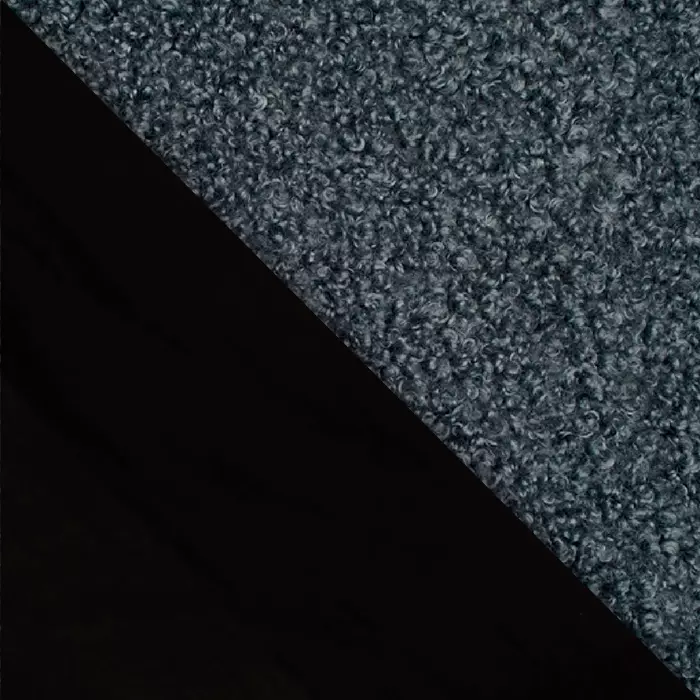 Полукресло Borgese, бук натуральный (эмаль черная), серый