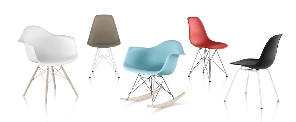 Стулья Eames Имз в разных интерпретациях