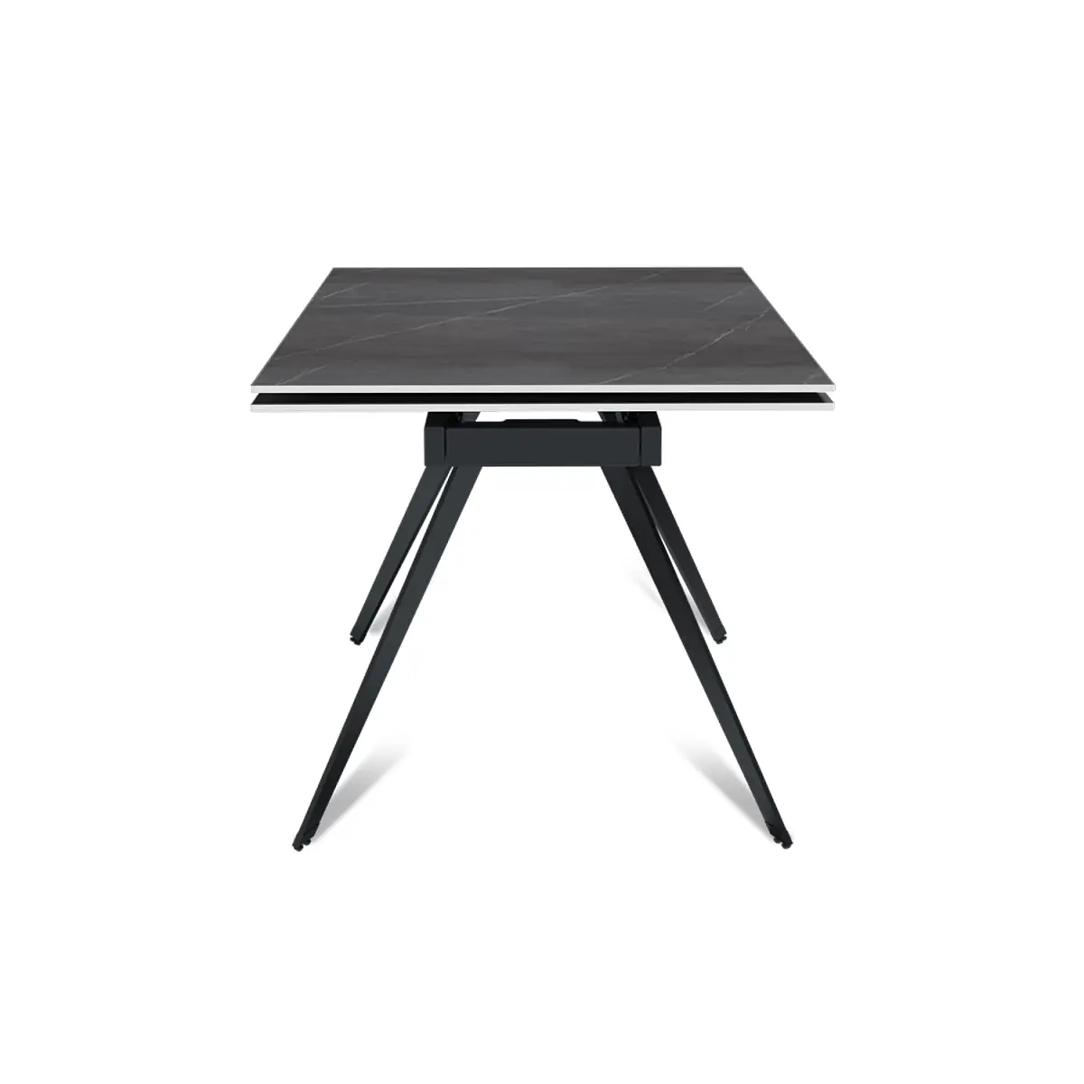 Стол раскладной Rhein (140+40+40), керамика матовая Armani Grey изображение Стол раскладной Rhein (140+40+40), керамика матовая Armani Grey фото