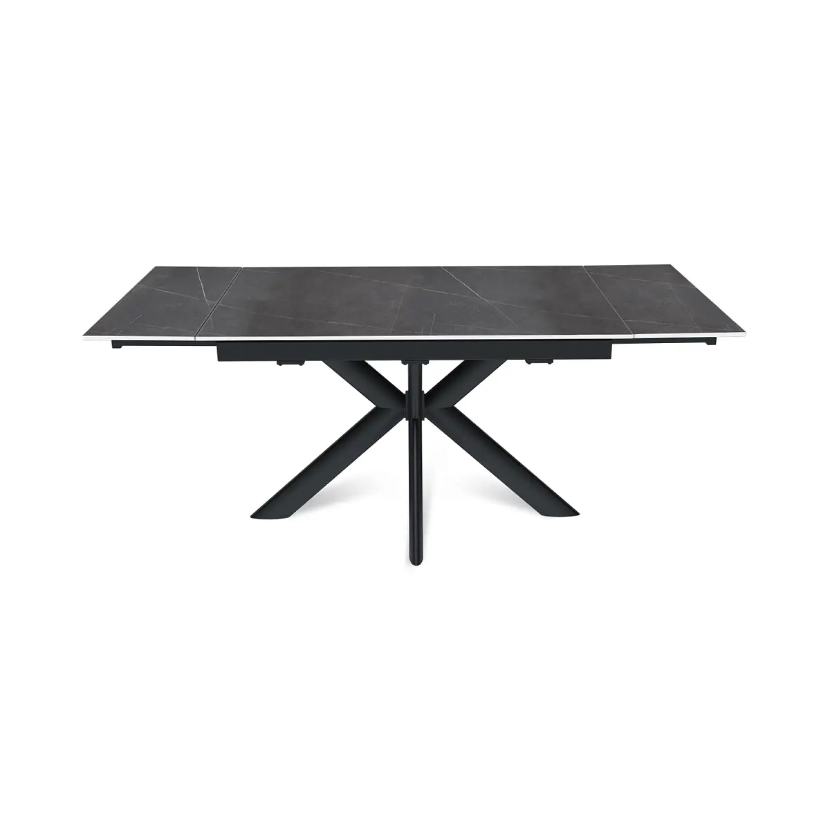 Стол раскладной Strong (120+30+30), керамика матовая Armani Grey изображение Стол раскладной Strong (120+30+30), керамика матовая Armani Grey фото