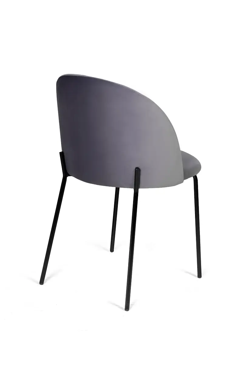 Стул Nord, бархат серый 27 изображение Стул Nord, бархат серый 27 фото