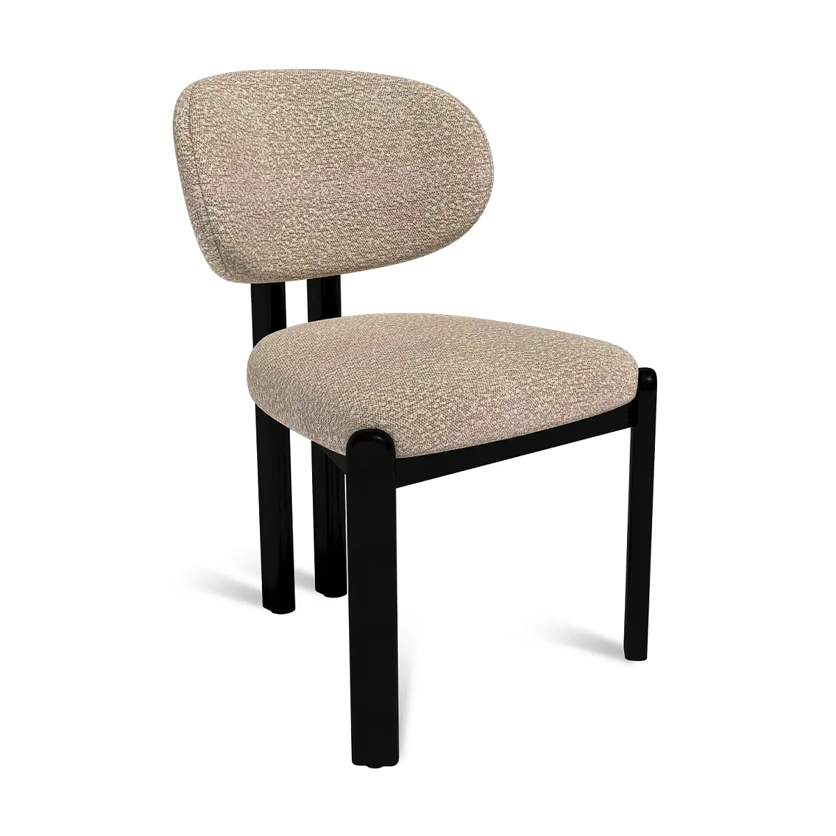 Стул Galloti, бук черный, букле noble 420 изображение Стул Galloti, бук черный, букле noble 420 фото