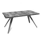 Стол раскладной Asti (160+40+40), керамика глянцевая Italian Light Grey