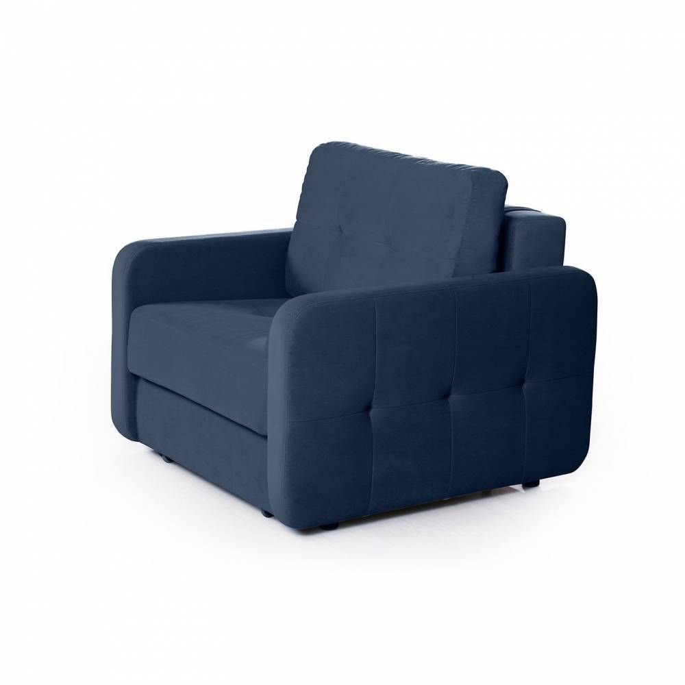 Karina-02 кресло-кровать велюр синий от Top concept