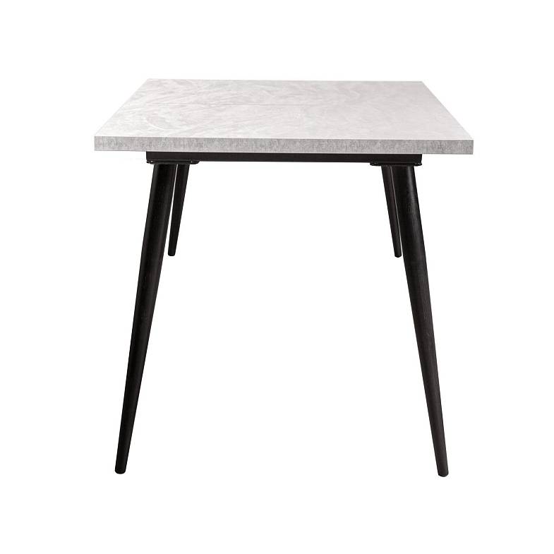 Стол раздвижной Stanley (120+40) цемент светлый + 4 стула Mason