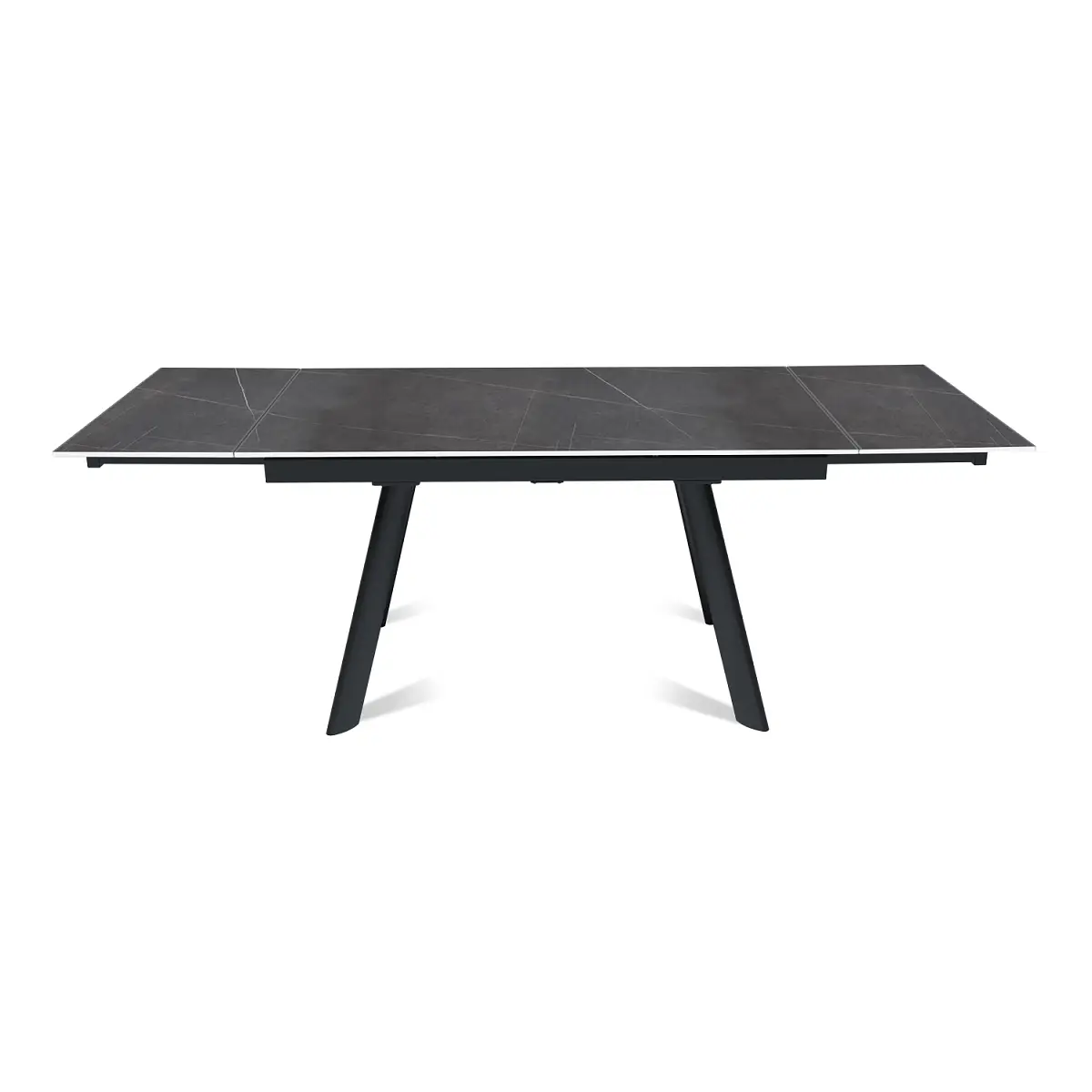 Стол раскладной Stone (140+40+40), керамика матовая Armani Grey изображение Стол раскладной Stone (140+40+40), керамика матовая Armani Grey фото