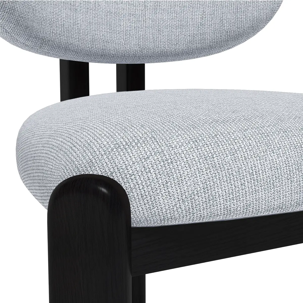 Стул Galloti, бук черный, рогожка wellton 990 изображение Стул Galloti, бук черный, рогожка wellton 990 фото