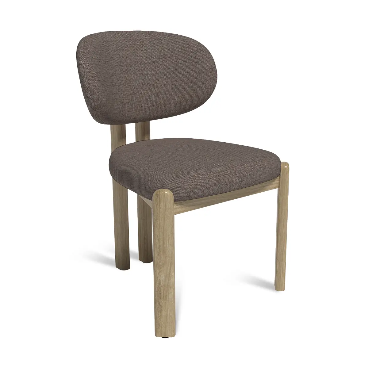 Стул Galloti, дуб светлый, рогожка wellton 297 изображение Стул Galloti, дуб светлый, рогожка wellton 297 фото