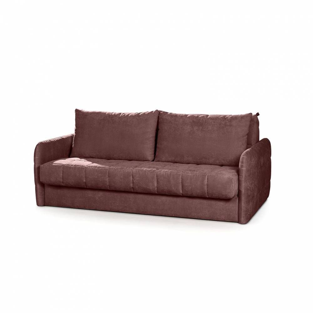 Verona compact диван-кровать прямой велюр коричневый