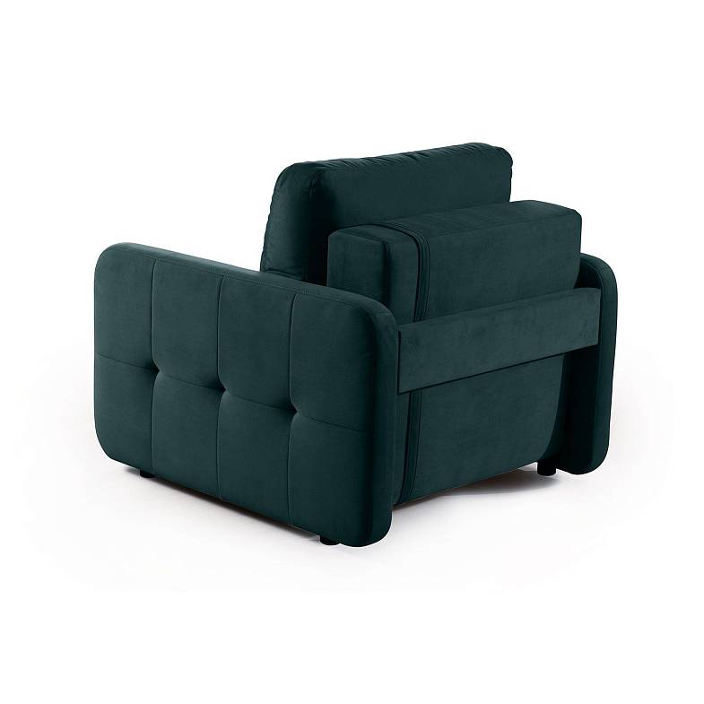 Karina-02 кресло-кровать велюр зеленый