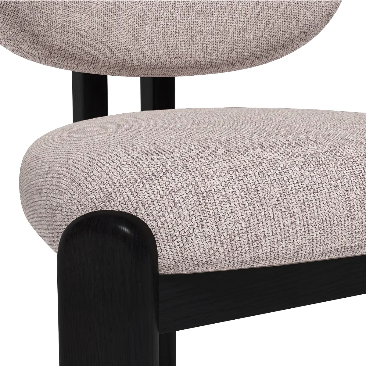 Стул Galloti, бук черный, рогожка wellton 953 изображение Стул Galloti, бук черный, рогожка wellton 953 фото