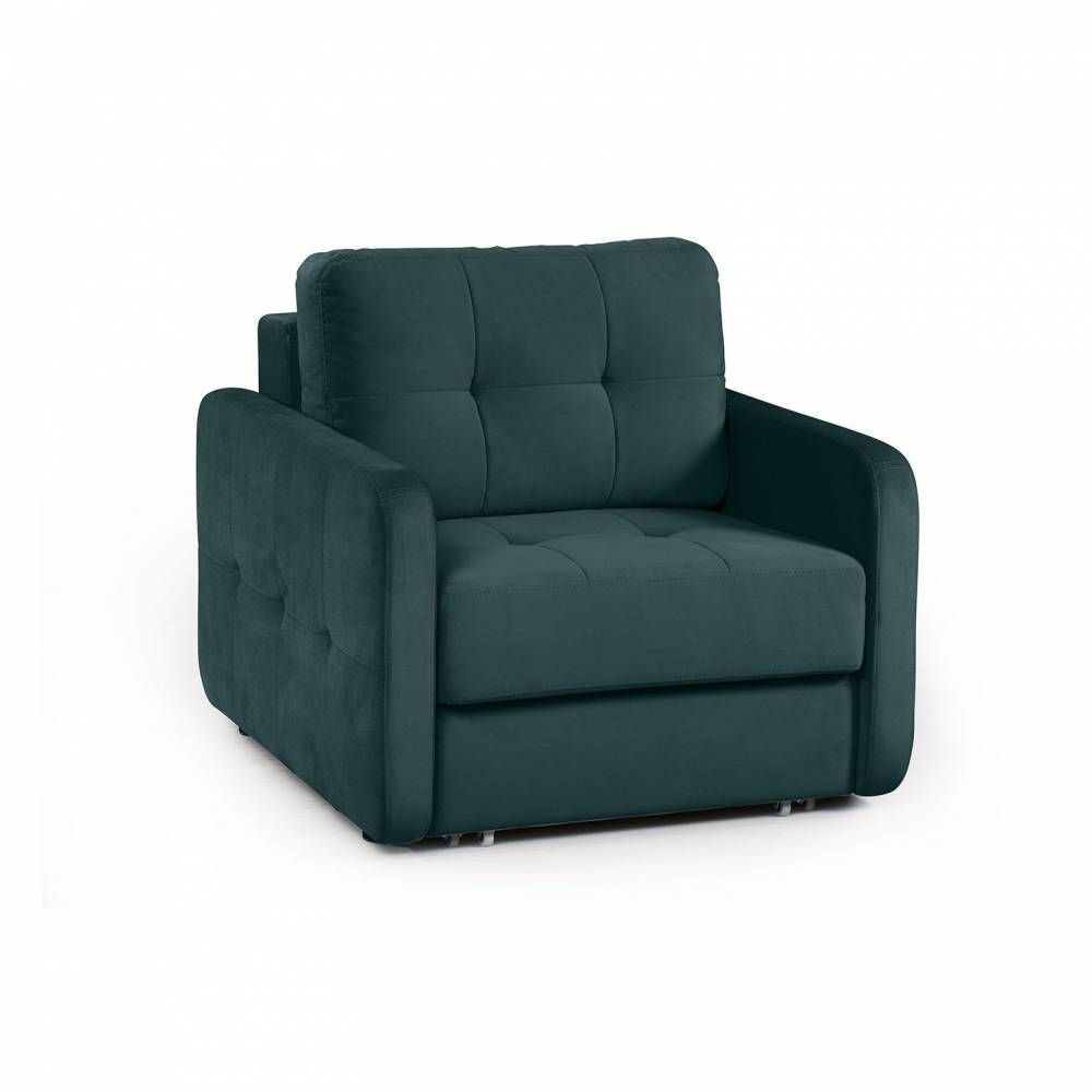 Karina-02 кресло-кровать велюр зеленый от Top concept
