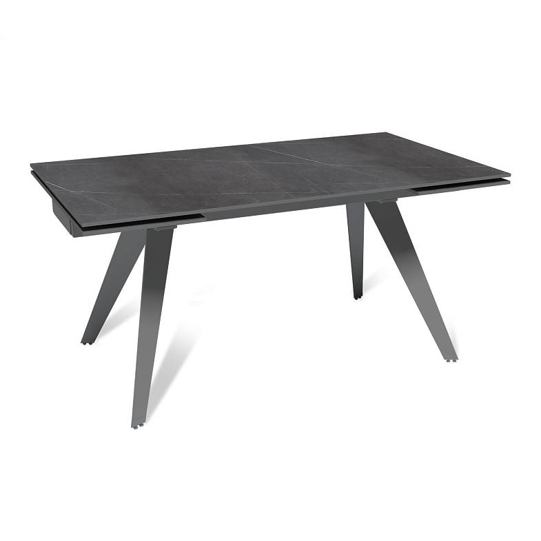 Стол раскладной Rhein (160+40+40), керамика матовая Armani Grey