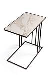 Журнальный столик Stone 026-1, керамика белая (арт. A026.2 A01)