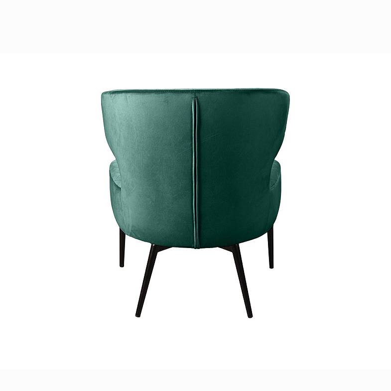 Кресло Richard ромб, бархат зелёный 19