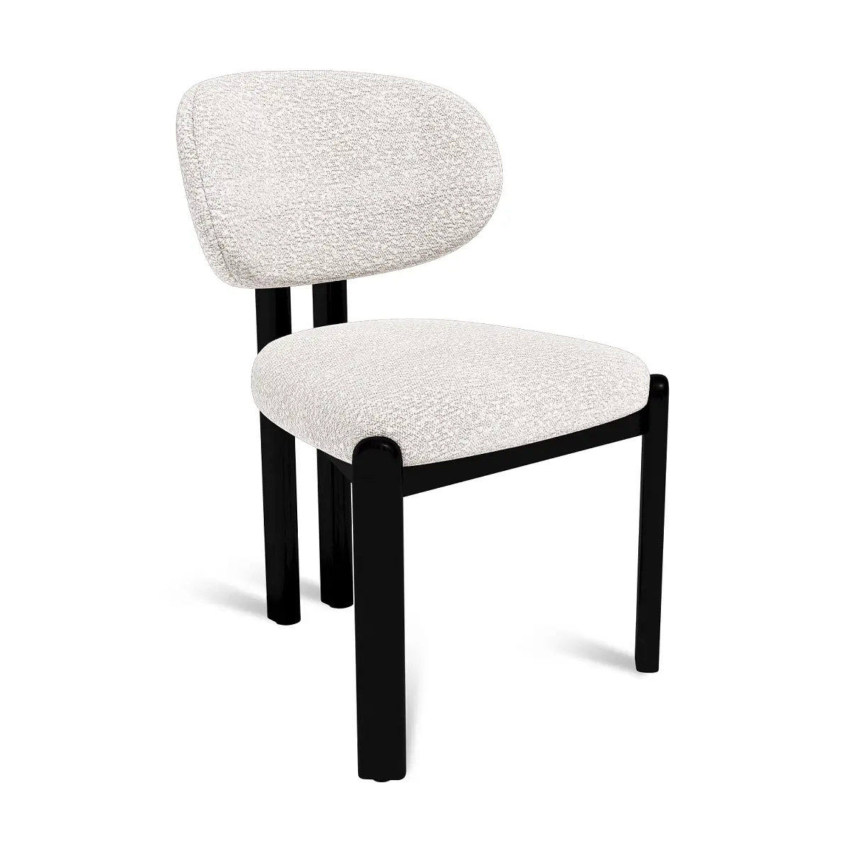 Стул Galloti, бук черный, букле noble 000 изображение Стул Galloti, бук черный, букле noble 000 фото