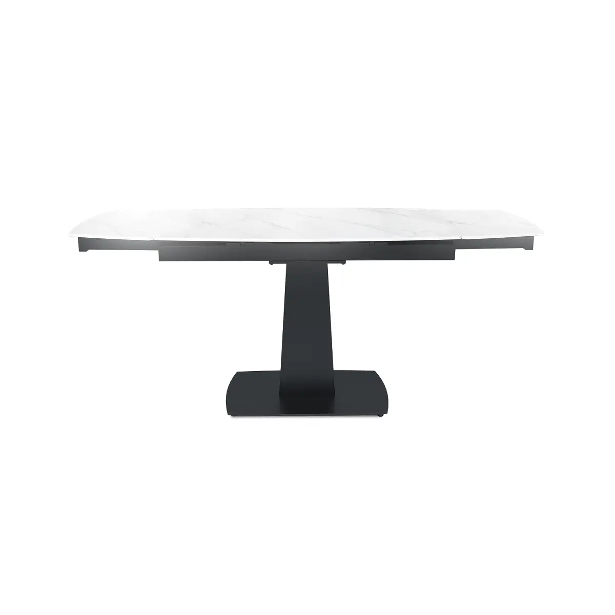 Стол раскладной Vega (120+30+30), бронированная керамика 12 мм, матовая Snow Mountain изображение Стол раскладной Vega (120+30+30), бронированная керамика 12 мм, матовая Snow Mountain фото