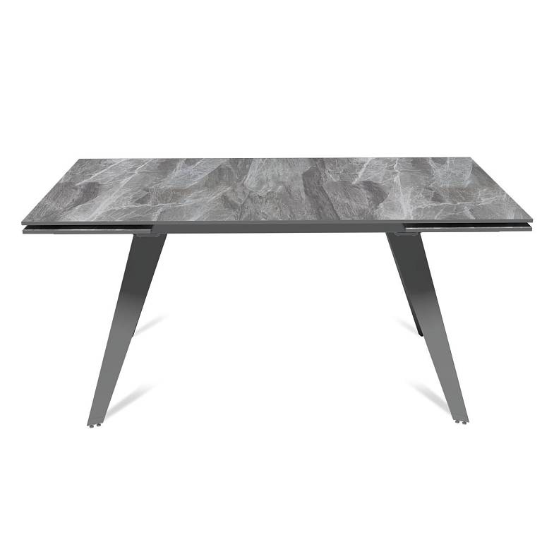 Стол раскладной Rhein (160+40+40), керамика глянцевая Italian Light Grey
