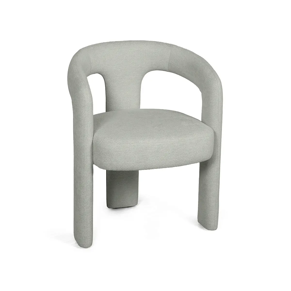 Стул Дива, шенилл Reef silver фото