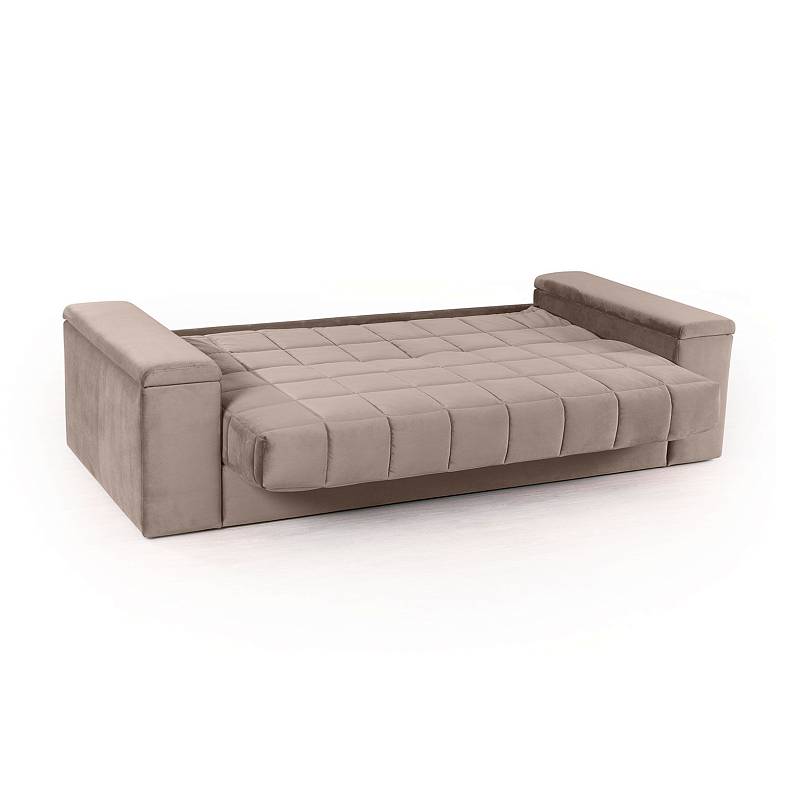 Verona диван-кровать прямой велюр бежевый