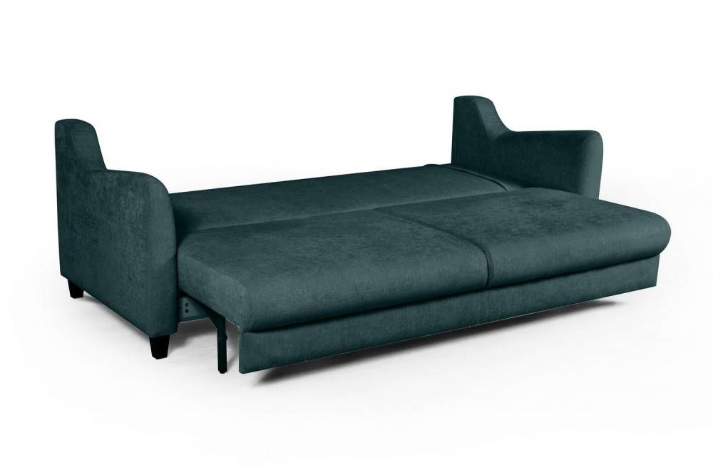 Stockholm диван-кровать прямой велюр зеленый