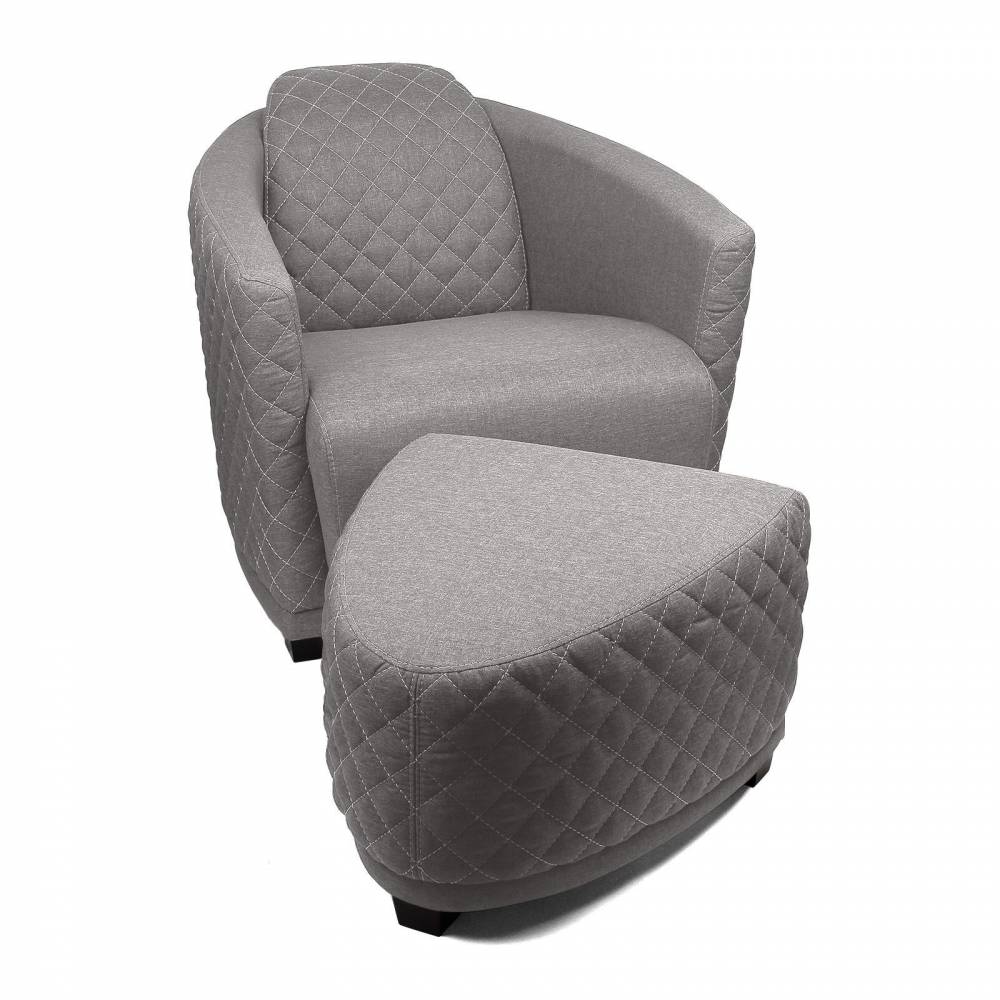 Кресло Tokio, рогожка серый от Top concept