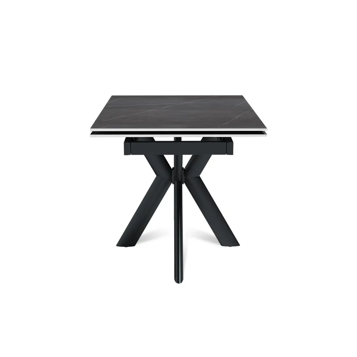 Стол раскладной Strong (120+30+30), керамика матовая Armani Grey изображение Стол раскладной Strong (120+30+30), керамика матовая Armani Grey фото