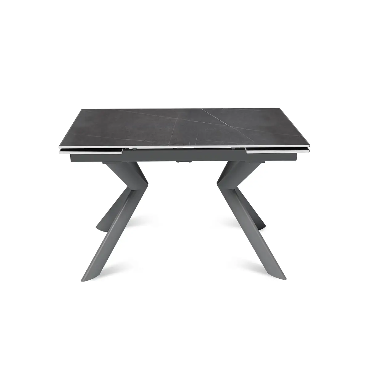 Стол раскладной Bridge (120+30+30), керамика матовая Armani Grey изображение Стол раскладной Bridge (120+30+30), керамика матовая Armani Grey фото