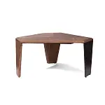 Журнальный столик Nidji 90х70х38, шпон орех