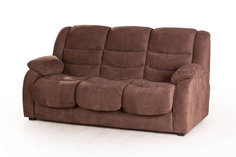 Ridberg 2 диван-кровать прямой велюр шоколад