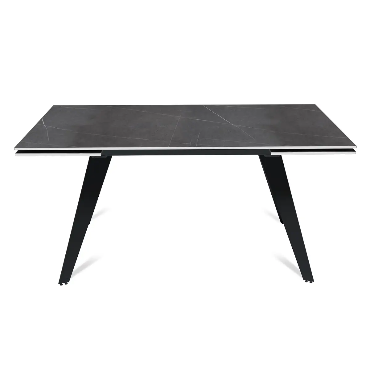 Стол раскладной Rhein (160+40+40), керамика матовая Armani Grey изображение Стол раскладной Rhein (160+40+40), керамика матовая Armani Grey фото