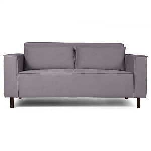 Клаб диван-кровать прямой, велюр Frost Shark