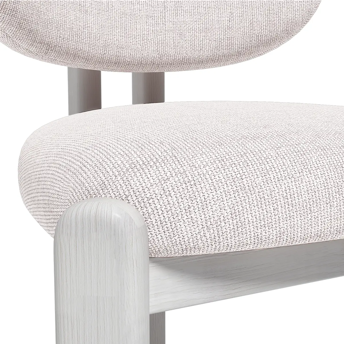 Стул Galloti, бук белый, рогожка wellton 000 изображение Стул Galloti, бук белый, рогожка wellton 000 фото