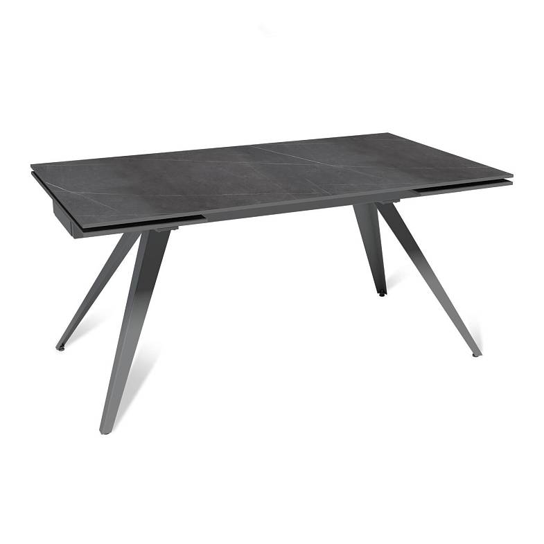 Стол раскладной Asti (160+40+40), керамика матовая Armani Grey
