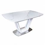 Стол обеденный Monroe, раскладной (160+40 см) испанская керамика белая