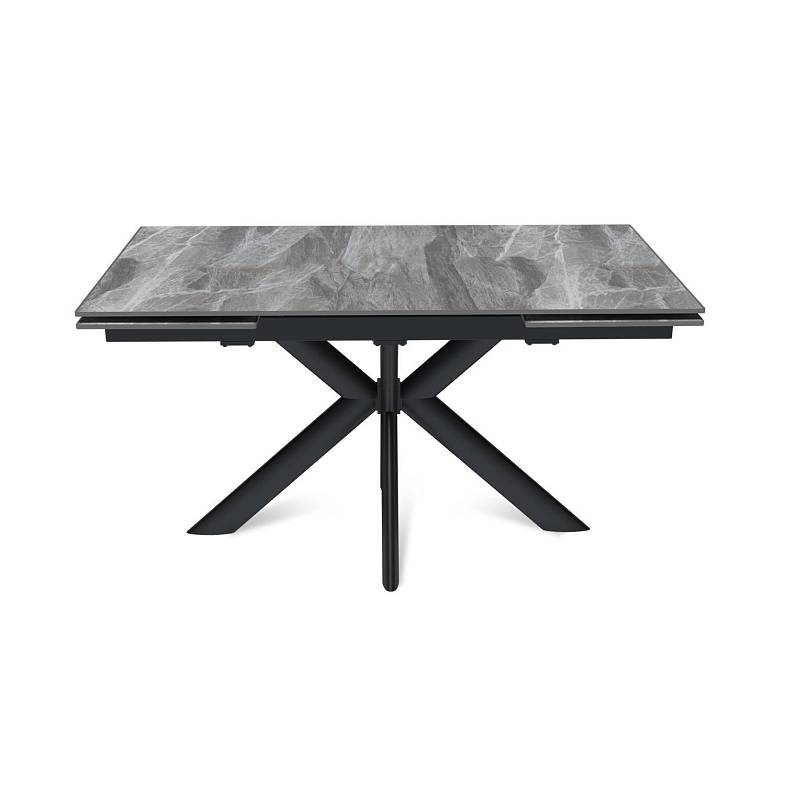 Стол раскладной Strong (140+40+40), керамика глянцевая Italian Light Grey