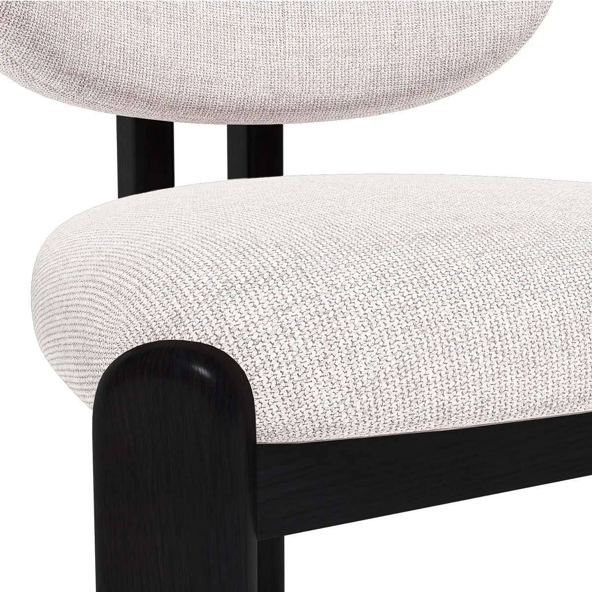 Стул Galloti, бук черный, рогожка wellton 000 изображение Стул Galloti, бук черный, рогожка wellton 000 фото