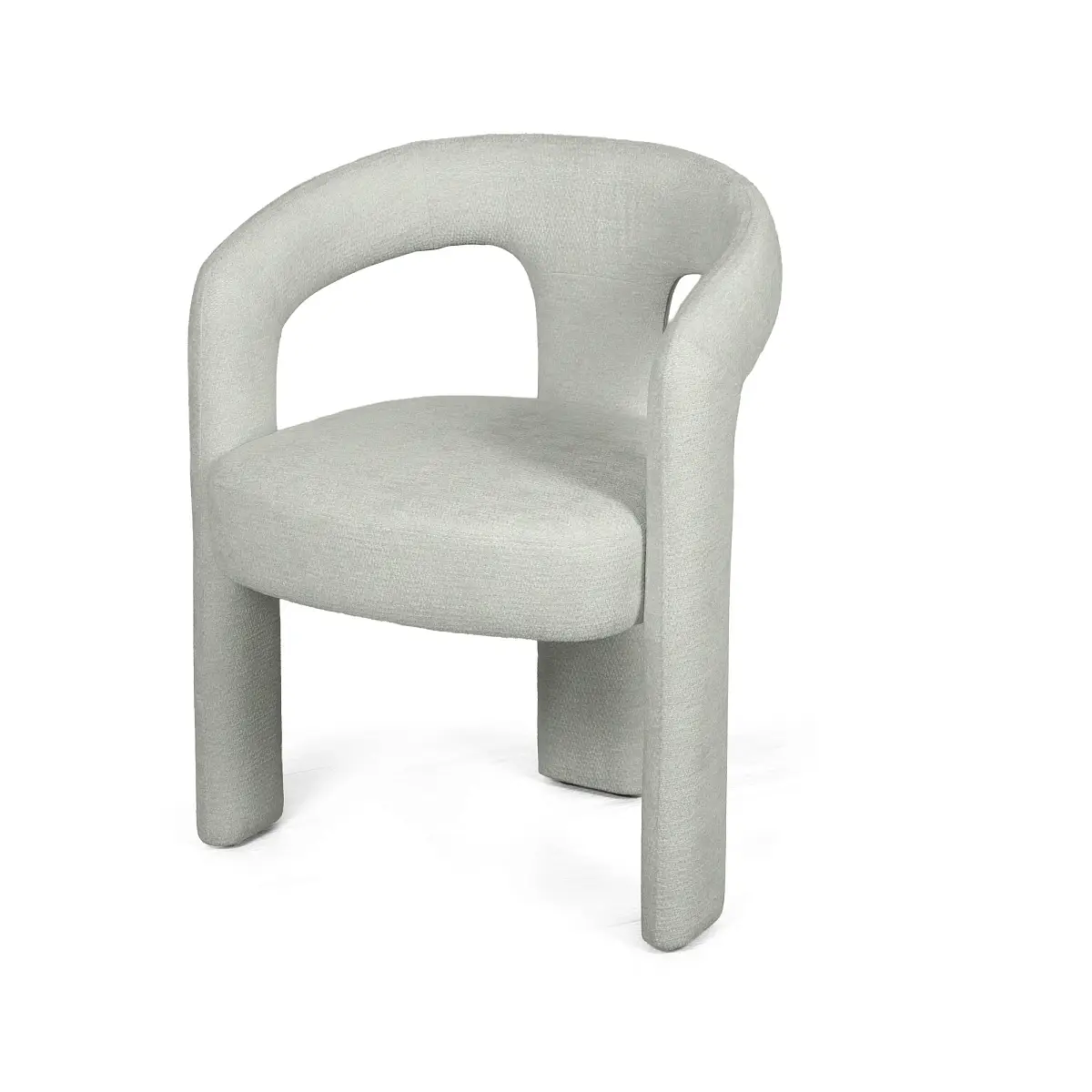 Стул Дива, шенилл Reef silver фото