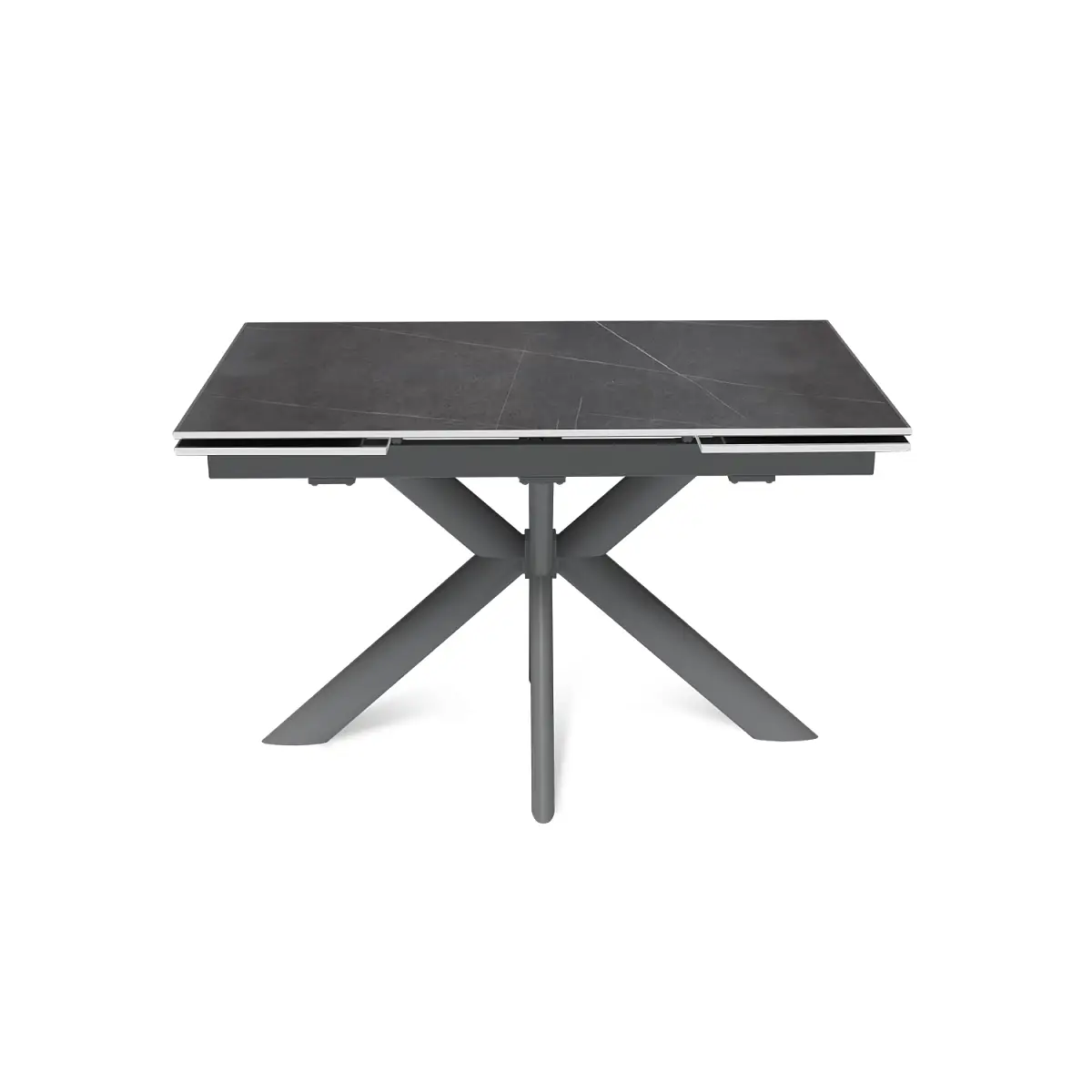 Стол раскладной Strong (120+30+30), керамика матовая Armani Grey изображение Стол раскладной Strong (120+30+30), керамика матовая Armani Grey фото